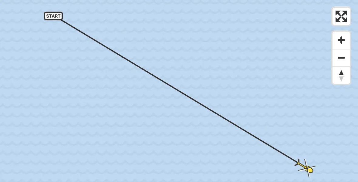 Routekaart van de vlucht: Ambulancehelikopter naar Formerum