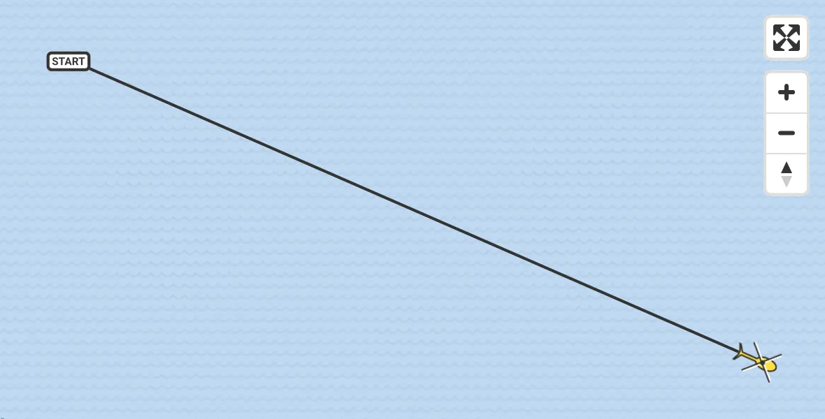 Routekaart van de vlucht: Ambulancehelikopter naar Formerum