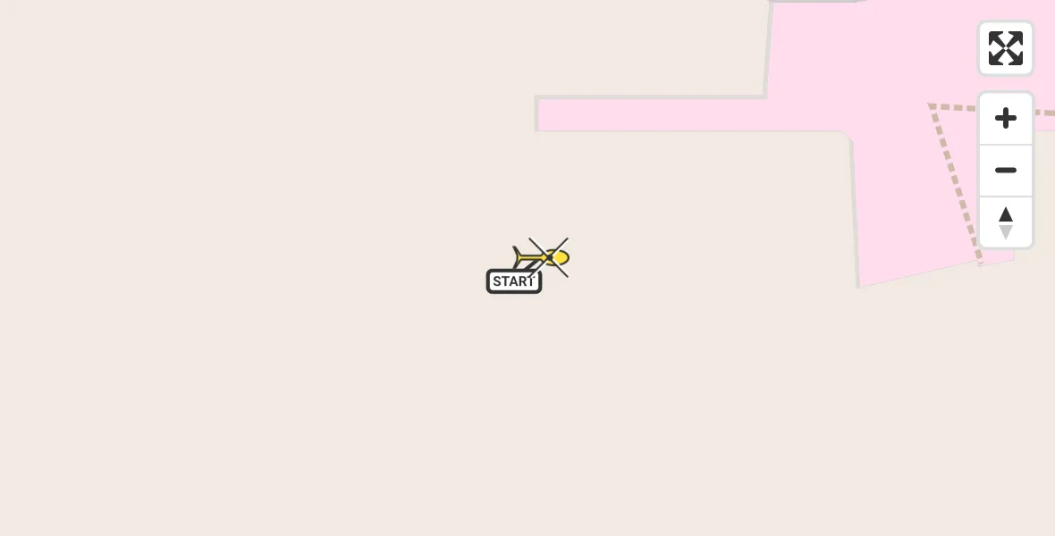 Vluchtroute Traumahelikopter van Universitair Medisch Centrum Utrecht naar Universitair Medisch Centrum Utrecht