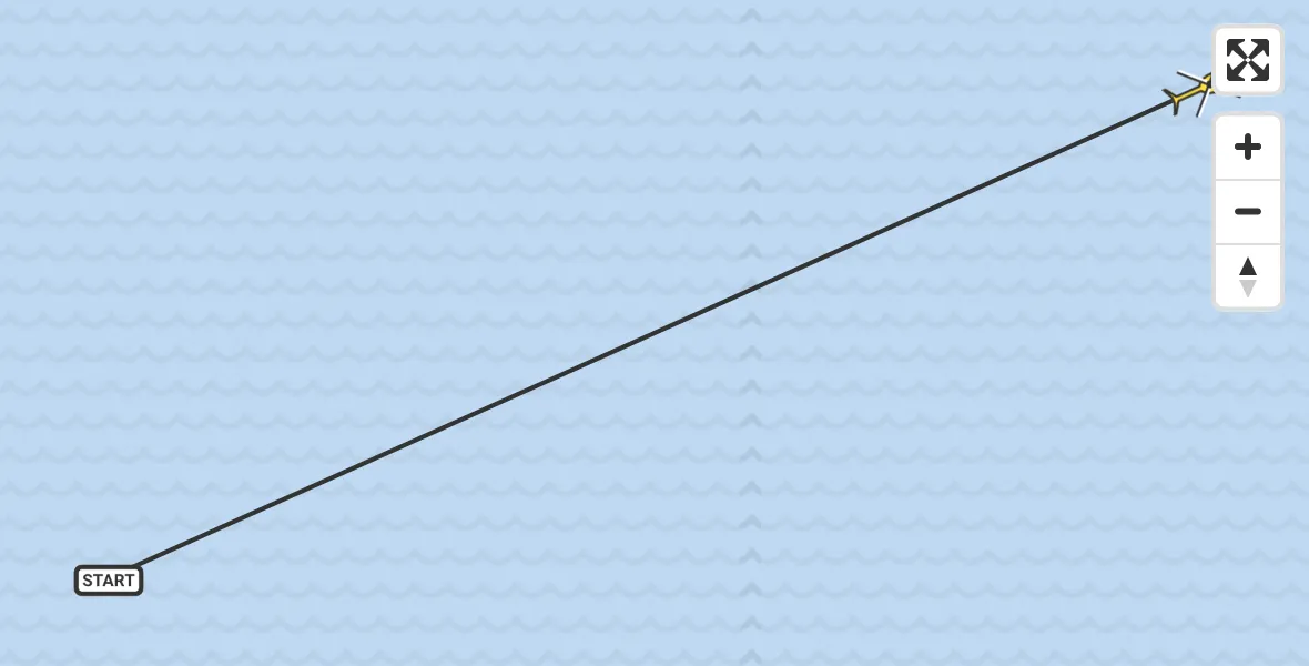 Routekaart van de vlucht: Ambulancehelikopter naar Oosterend