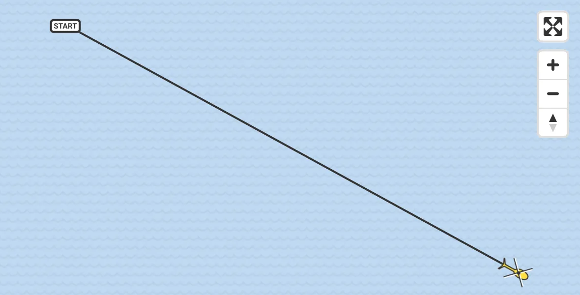 Routekaart van de vlucht: Ambulancehelikopter naar Formerum