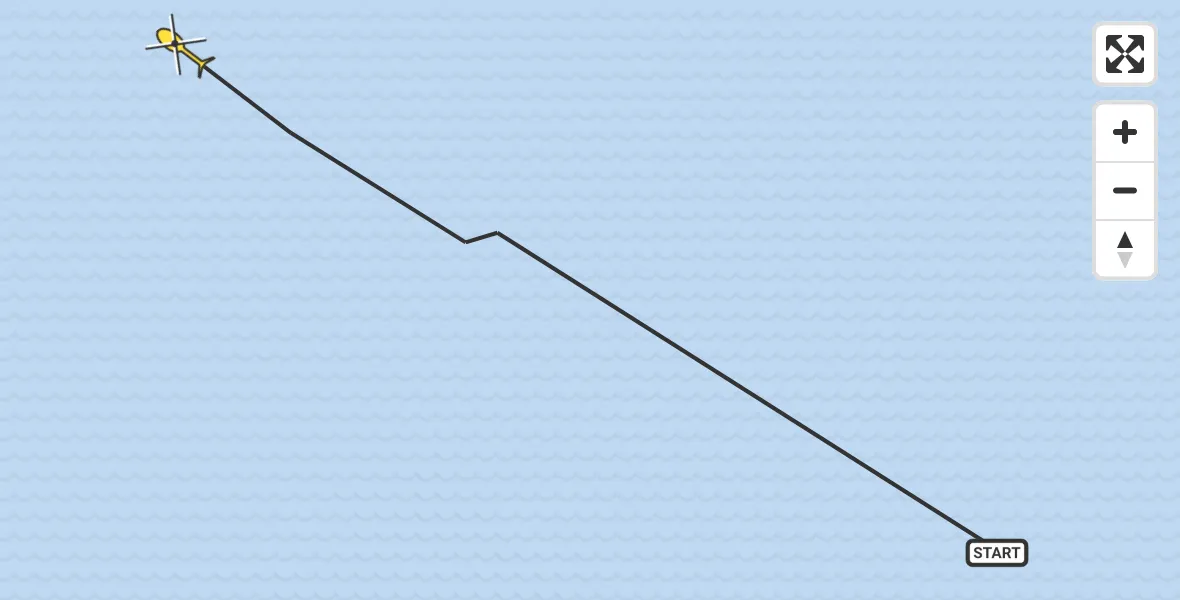 Routekaart van de vlucht: Ambulancehelikopter naar Formerum