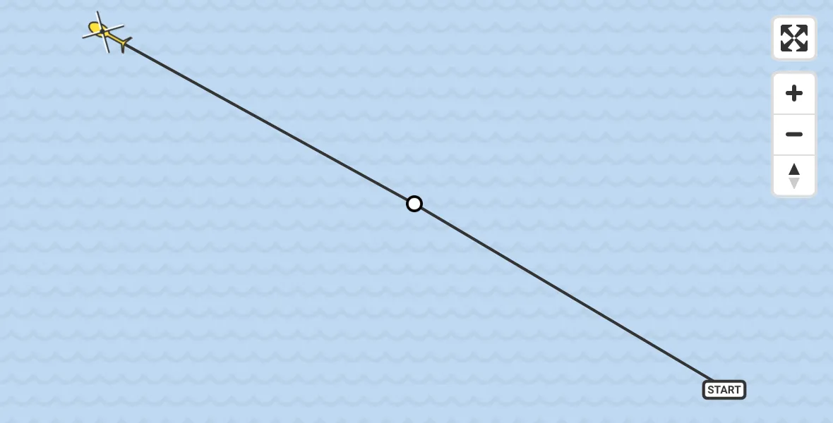 Routekaart van de vlucht: Ambulancehelikopter naar Formerum