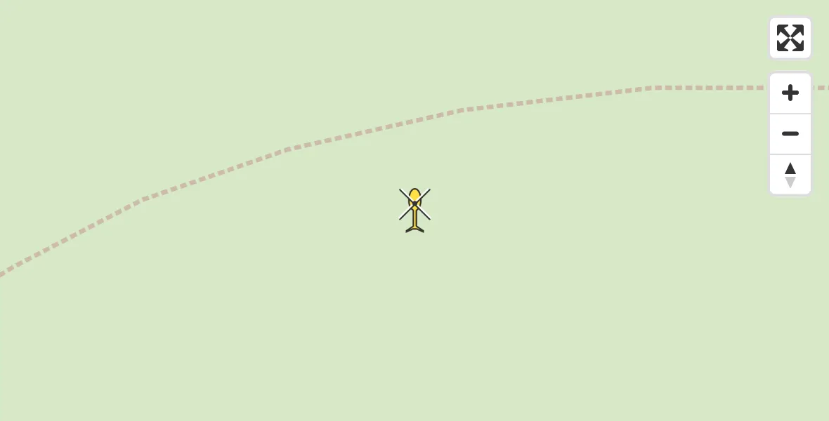 Routekaart van de vlucht: Traumahelikopter naar Oegstgeest