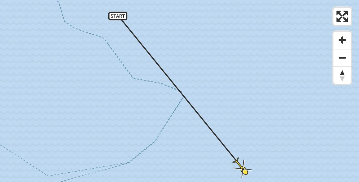 Routekaart van de vlucht: Ambulancehelikopter naar Formerum