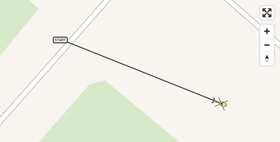 Vluchtroute Politiehelikopter van Schiphol naar Schiphol