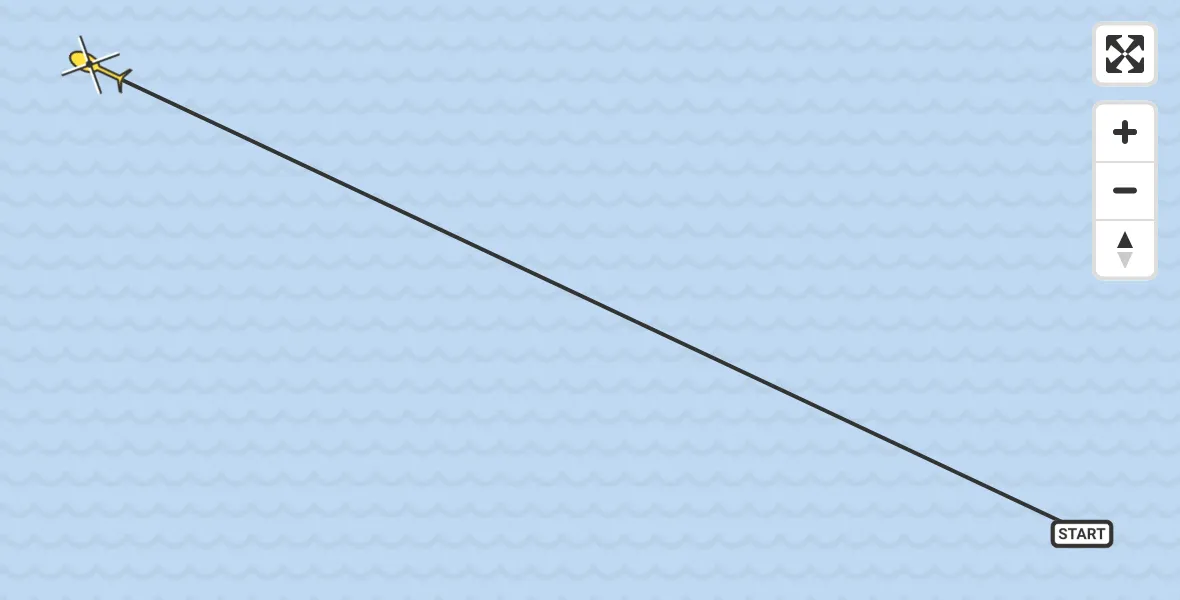 Routekaart van de vlucht: Ambulancehelikopter naar Oosterend