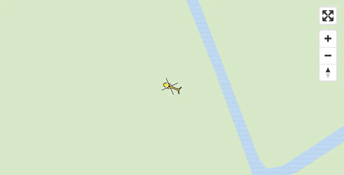 Routekaart van de vlucht: Ambulancehelikopter naar Striep