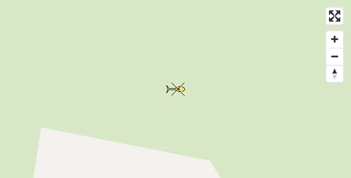 Routekaart van de vlucht: Traumahelikopter naar Roosendaal