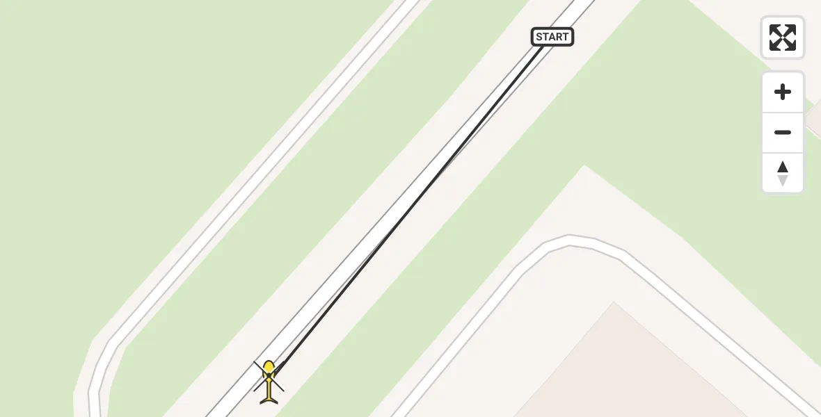 Vluchtroute Politiehelikopter van Schiphol naar Schiphol