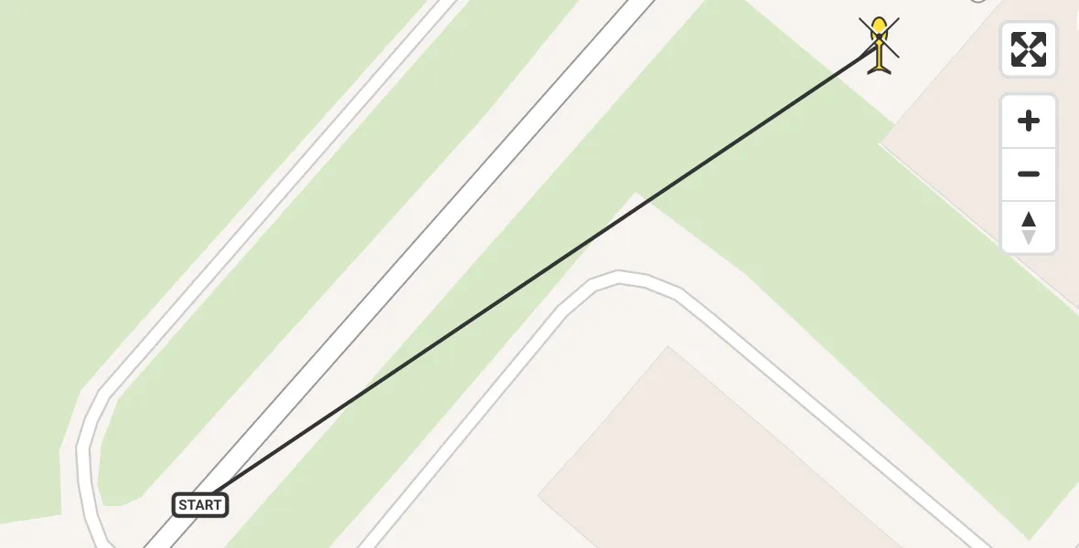 Vluchtroute Politiehelikopter van Schiphol naar Schiphol