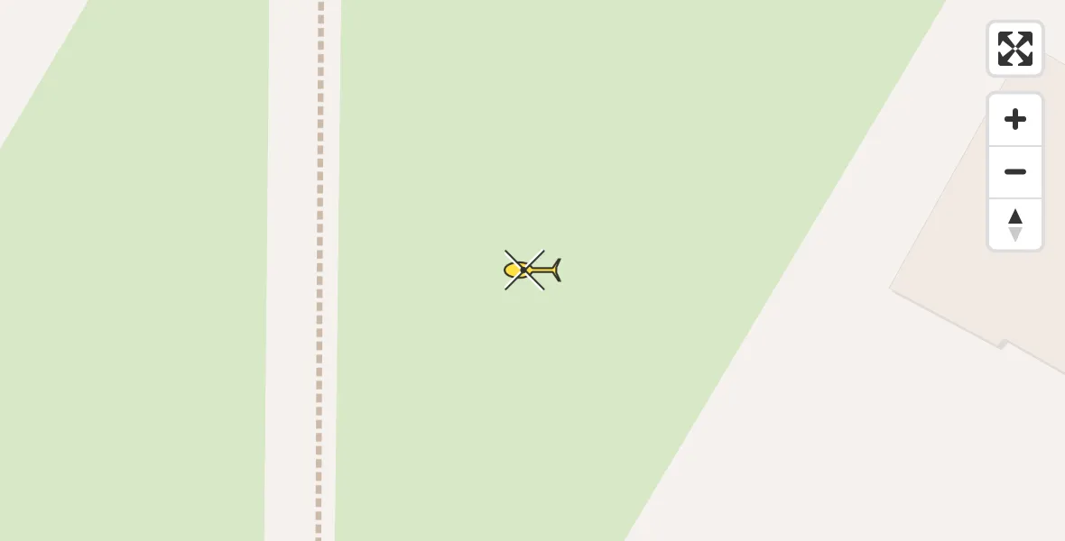 Routekaart van de vlucht: Traumahelikopter naar Nijmegen