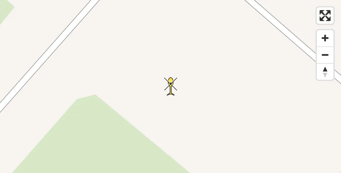 Routekaart van de vlucht: Politiehelikopter naar Schiphol