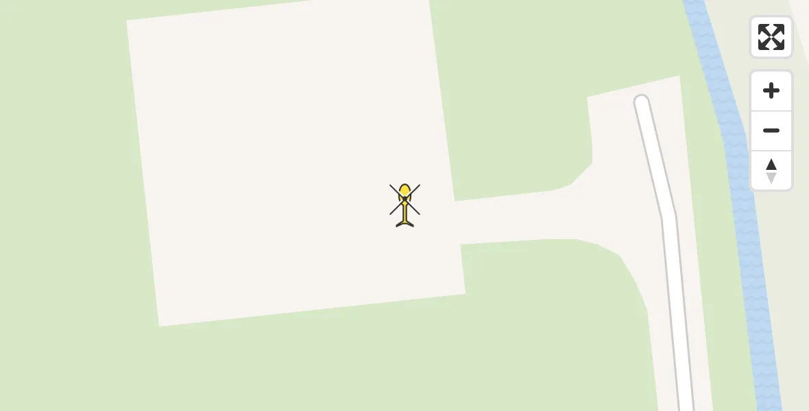 Vluchtroute Traumahelikopter van Midsland naar Midsland