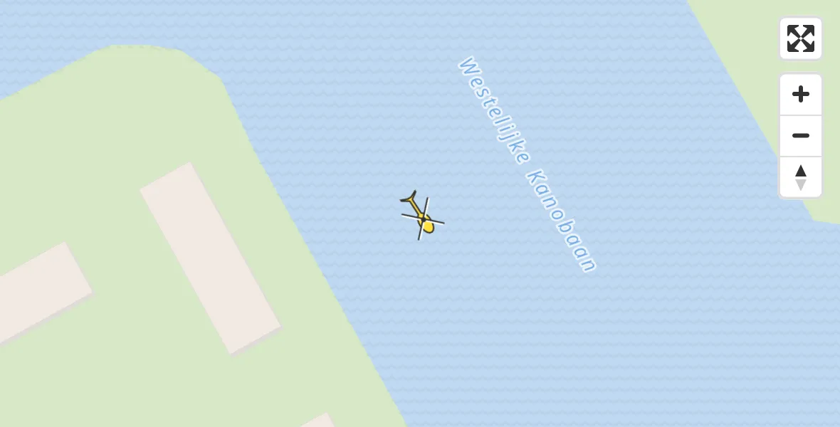 Routekaart van de vlucht: Politiehelikopter naar Amstelveen