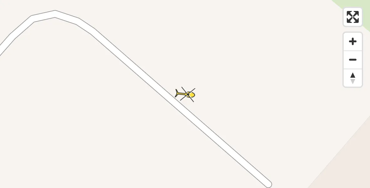 Vluchtroute Politiehelikopter van Schiphol naar Schiphol