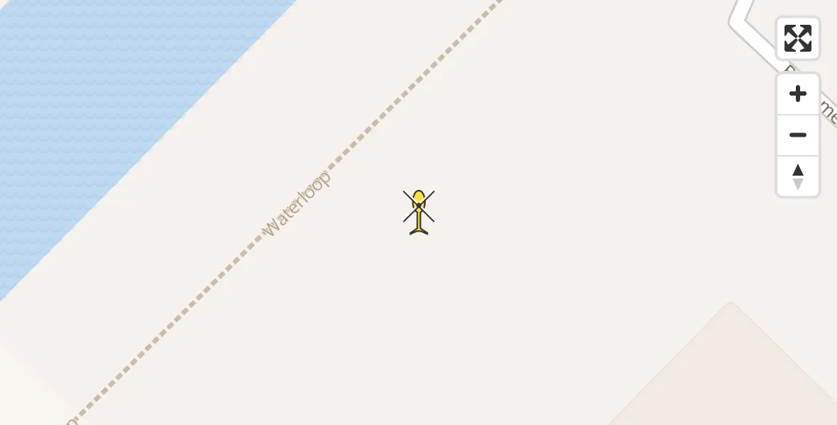 Routekaart van de vlucht: Traumahelikopter naar Gouda