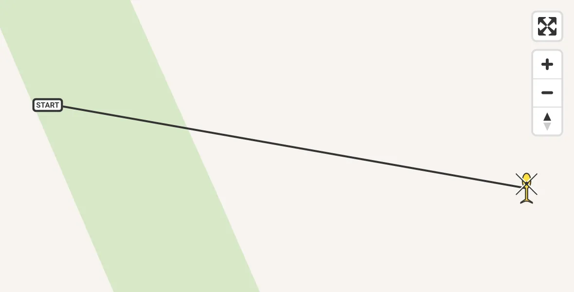 Routekaart van de vlucht: Ambulancehelikopter naar Hornhuizen, Westpolder