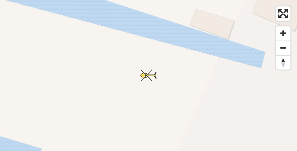 Routekaart van de vlucht: Lifeliner 1 naar Kudelstaart