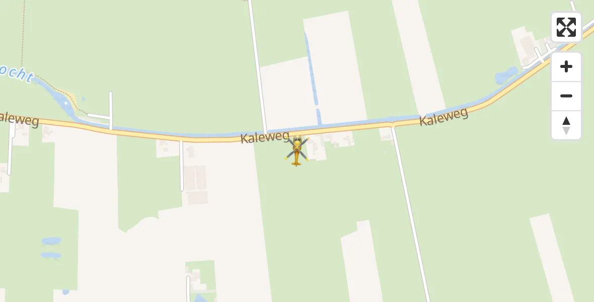 Vluchtroute Traumahelikopter Opende - Opende, 07 juli 2024, 01:13