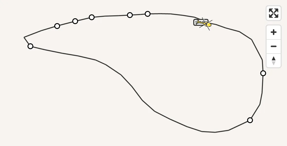 Routekaart van de vlucht: Traumaheli naar Sankt Augustin