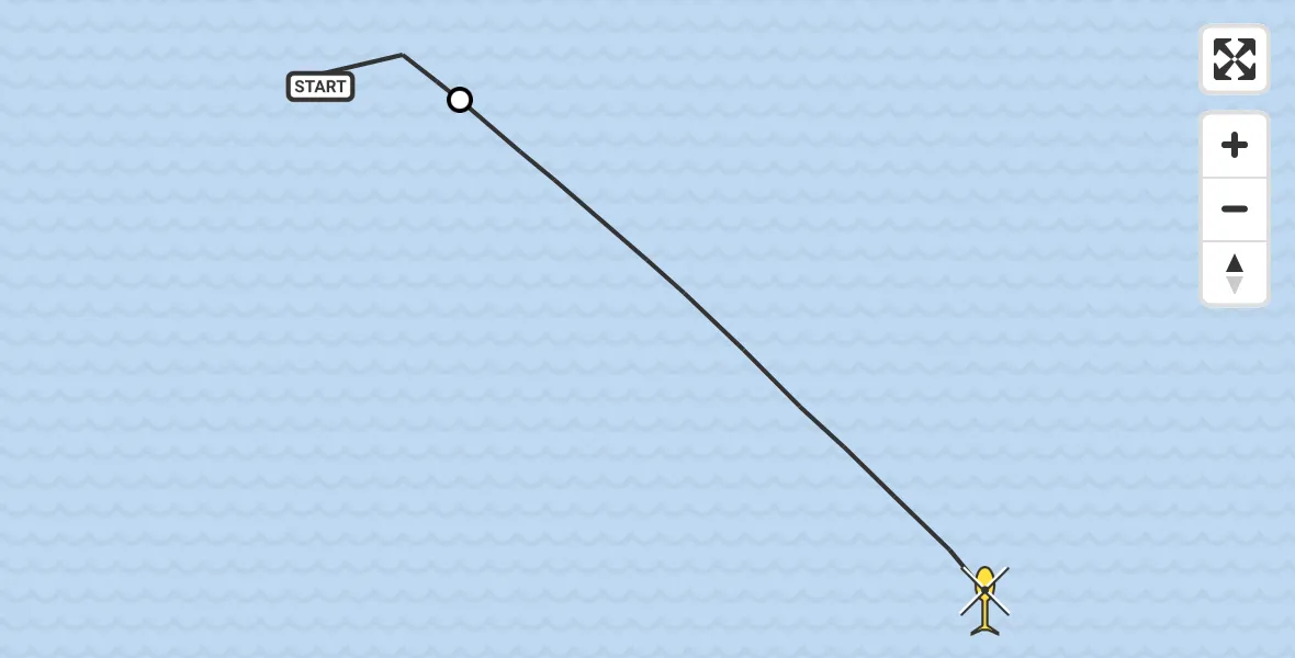 Routekaart van de vlucht: Kustwachthelikopter naar Vlissingen