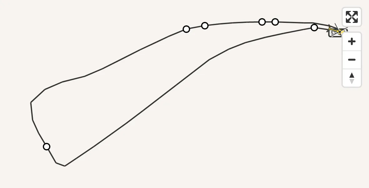 Routekaart van de vlucht: Traumahelikopter naar Sankt Augustin