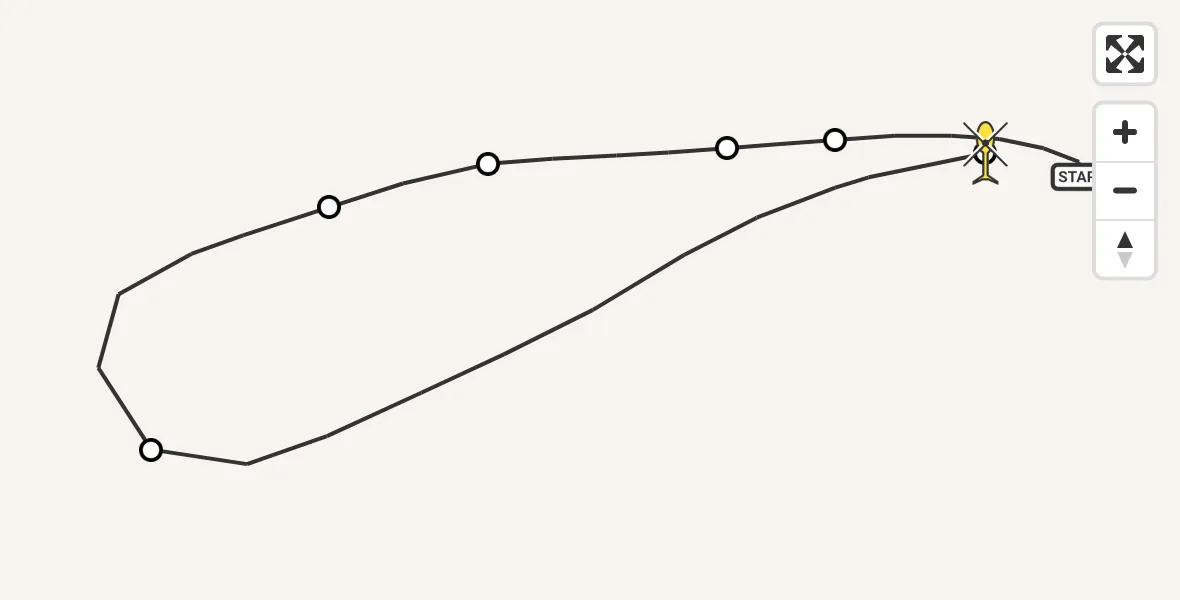 Routekaart van de vlucht: Traumahelikopter naar Sankt Augustin