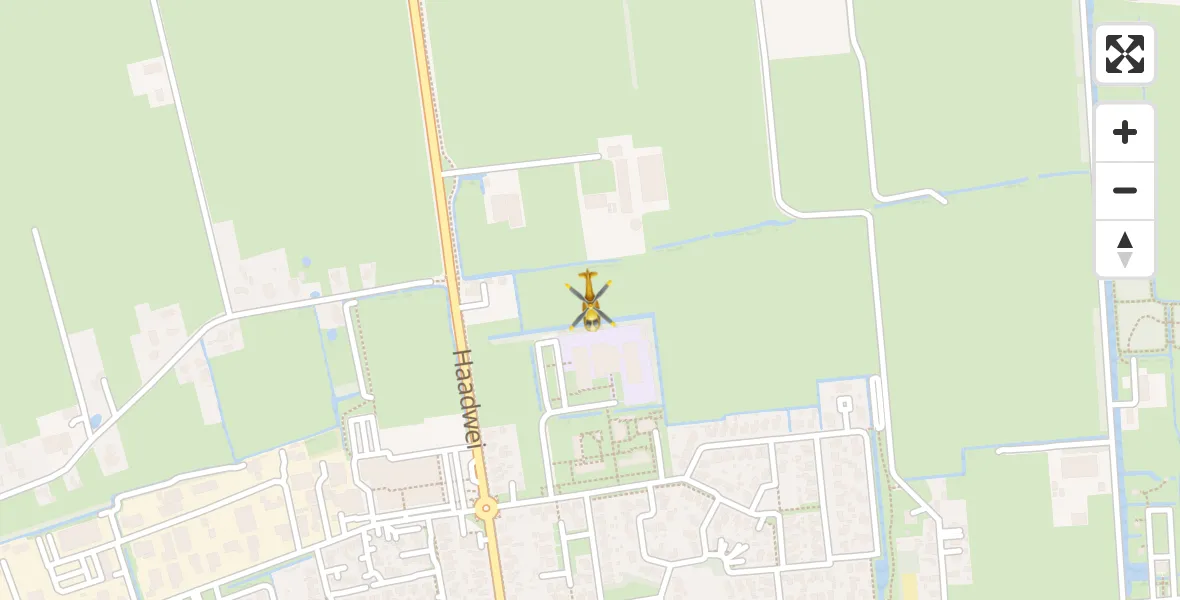 Vluchtroute Traumahelikopter Damwâld - Damwâld, 15 september 2024, 17:14