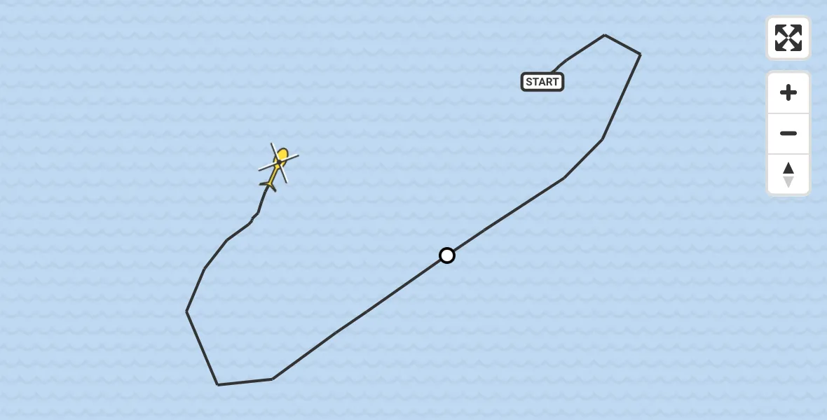 Routekaart van de vlucht: Kustwachthelikopter naar 