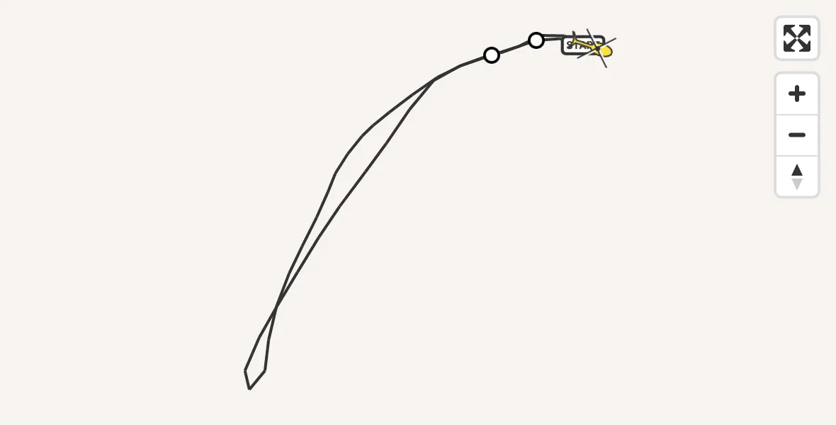 Routekaart van de vlucht: Traumahelikopter naar Sankt Augustin