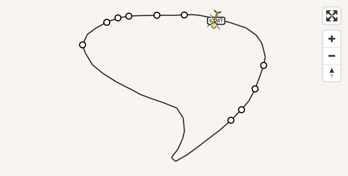 Routekaart van de vlucht: Traumahelikopter naar Sankt Augustin