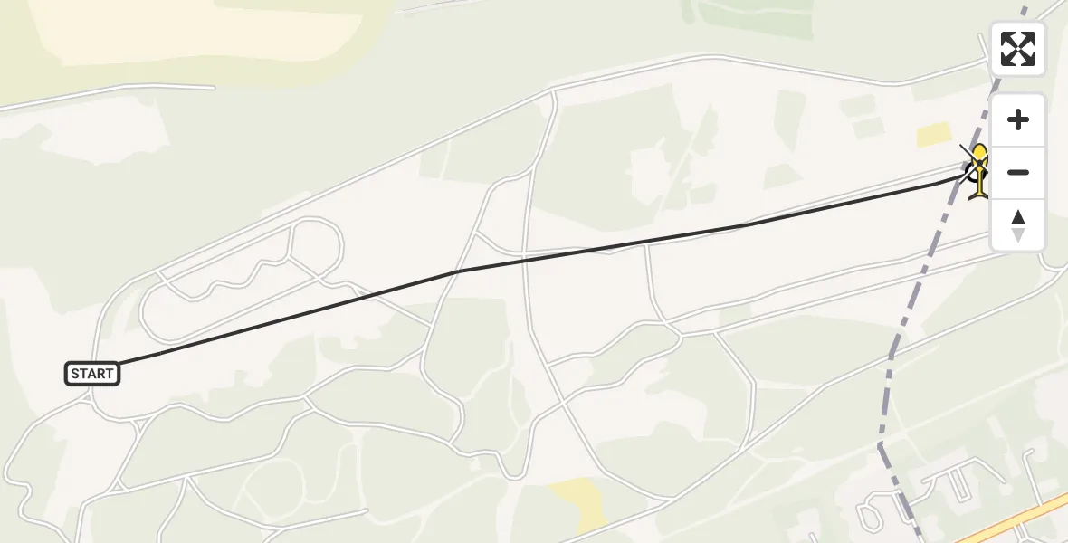 Routekaart van de vlucht: Politiehelikopter naar Amersfoort, Amersfoortsestraat