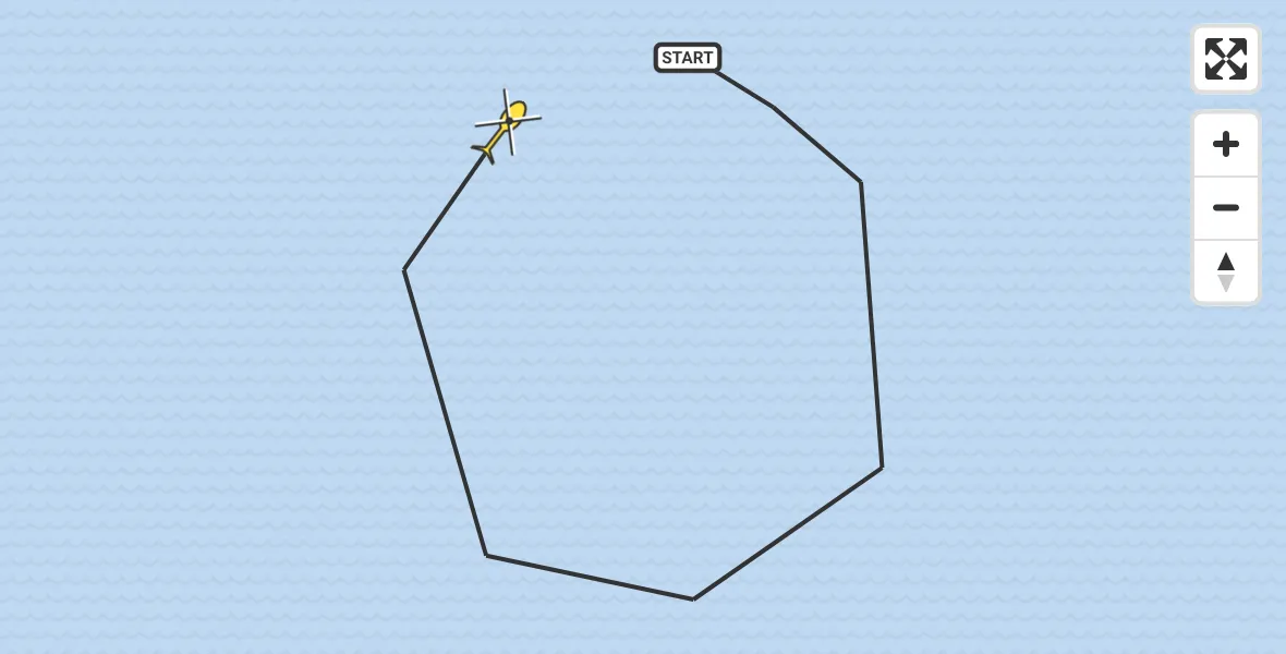 Routekaart van de vlucht: Kustwachthelikopter naar 
