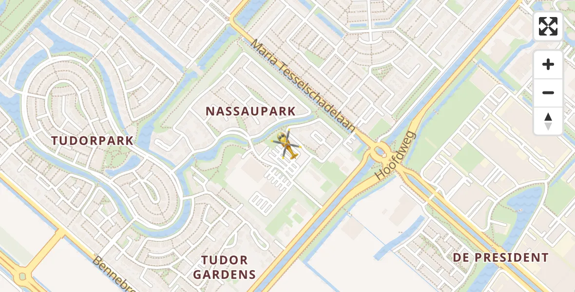 Vluchtroute Traumahelikopter Hoofddorp - Hoofddorp, 11 november 2024, 08:12