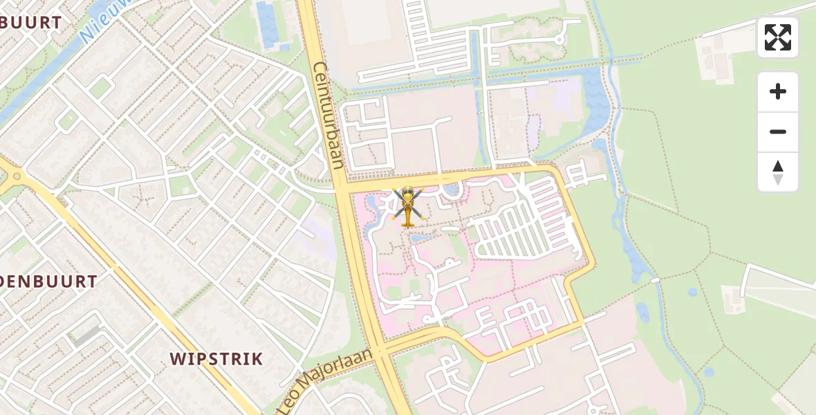 Vluchtroute Traumahelikopter Zwolle - Zwolle, 11 november 2024, 10:04