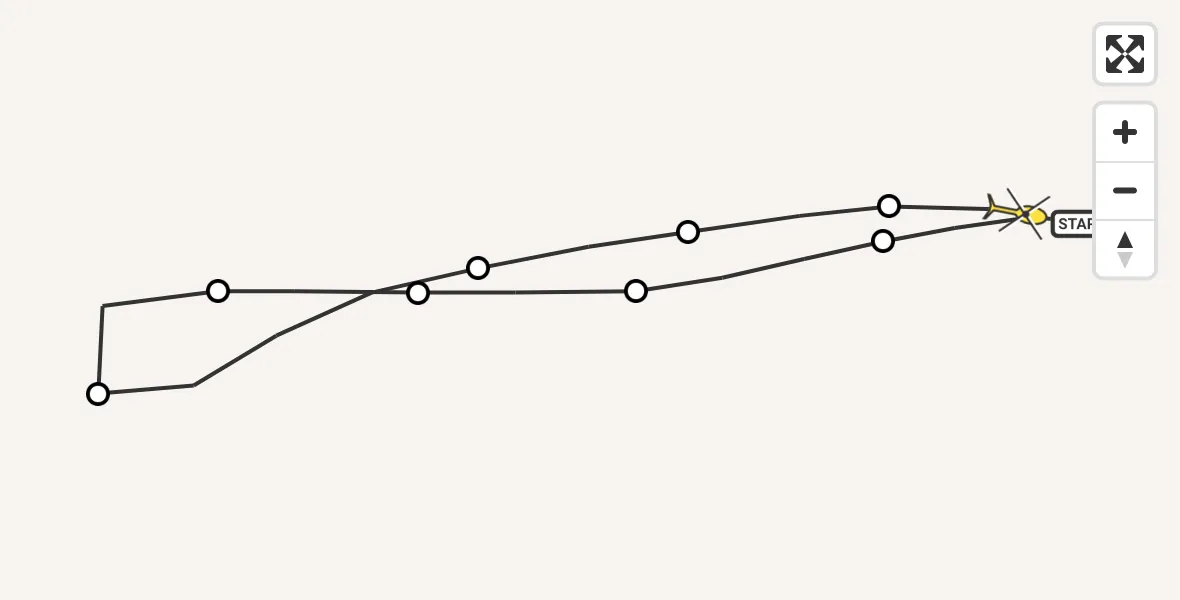 Routekaart van de vlucht: Traumahelikopter naar Sankt Augustin