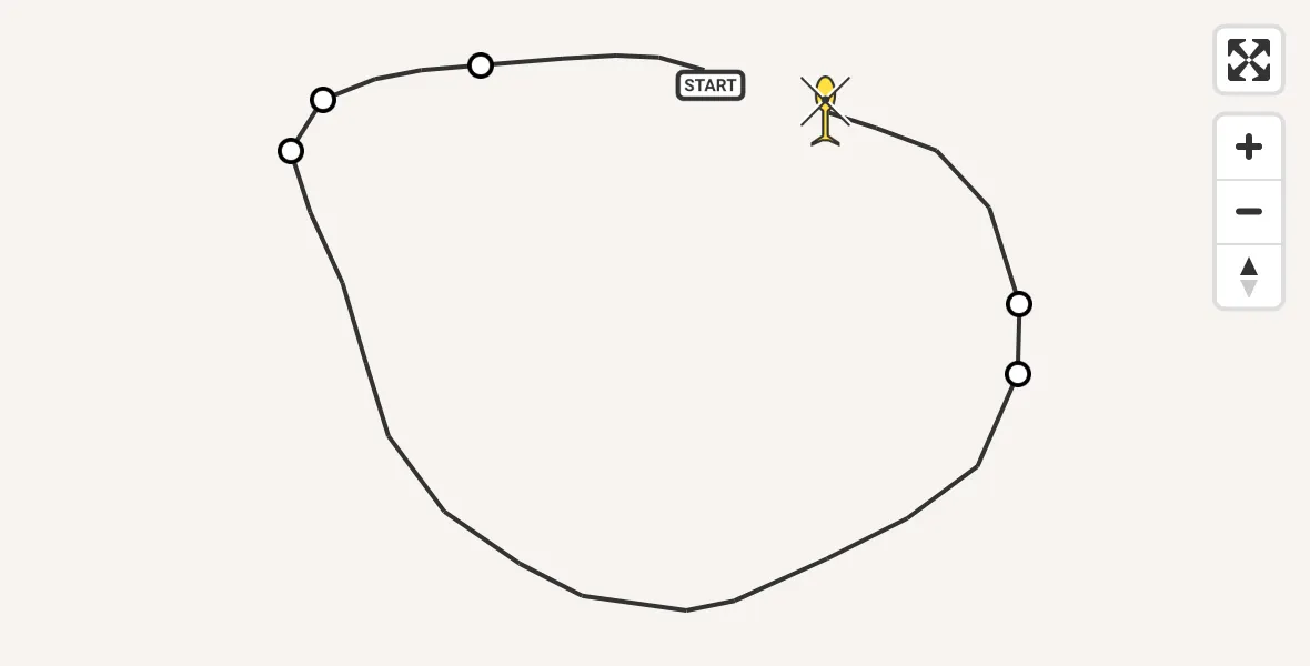 Routekaart van de vlucht: Traumahelikopter naar Sankt Augustin