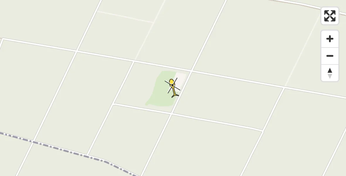 Routekaart van de vlucht: Politiehelikopter naar Elspeet