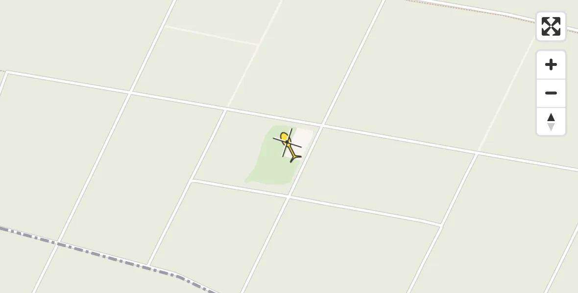 Routekaart van de vlucht: Politiehelikopter naar Elspeet