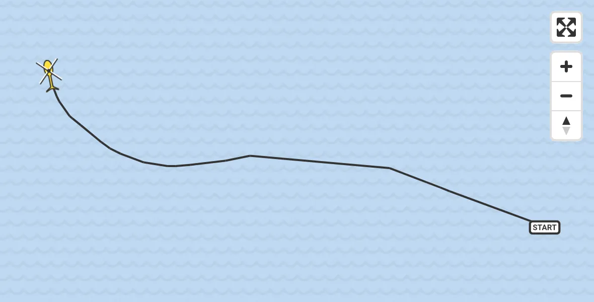 Routekaart van de vlucht: Kustwachthelikopter naar 