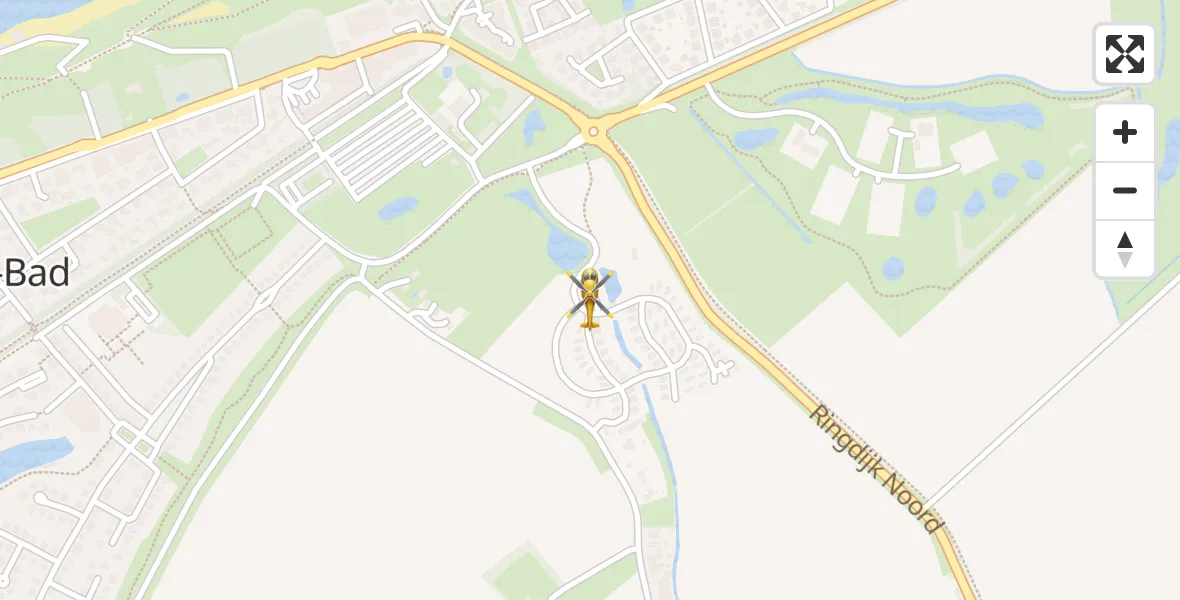 Vluchtroute Traumahelikopter Cadzand - Cadzand, 02 februari 2025, 13:09