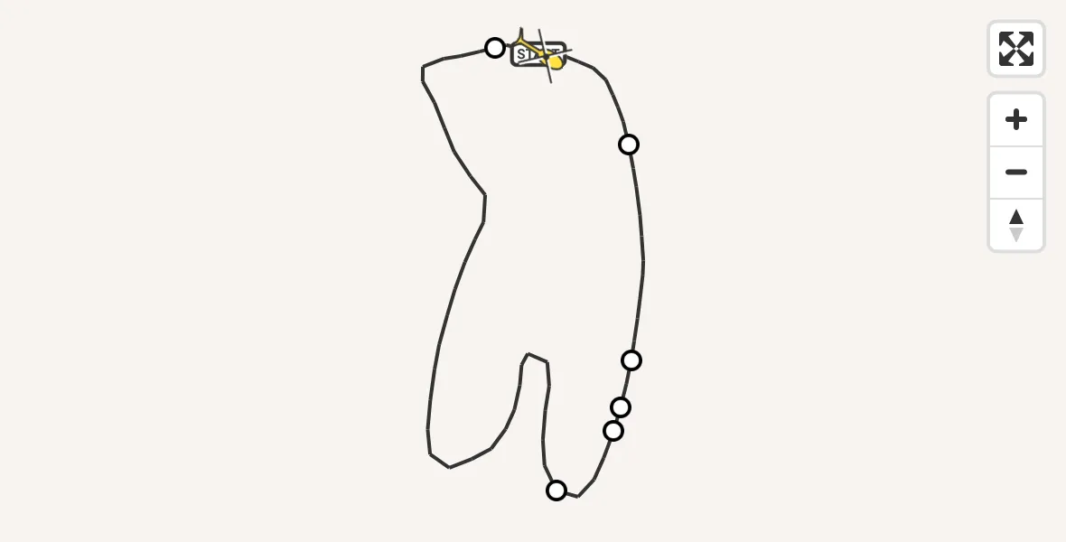 Routekaart van de vlucht: Traumaheli naar Sankt Augustin