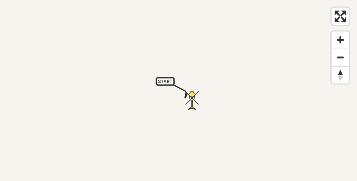 Routekaart van de vlucht: Traumahelikopter naar Sankt Augustin