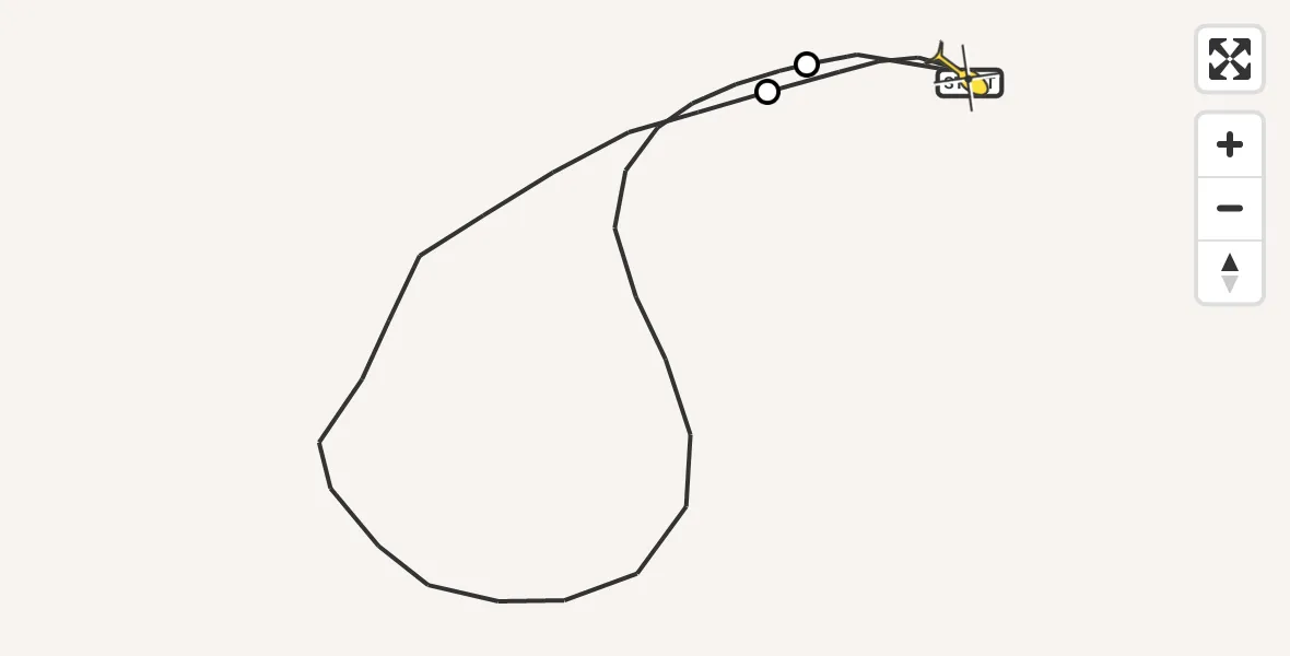 Routekaart van de vlucht: Traumaheli naar Sankt Augustin