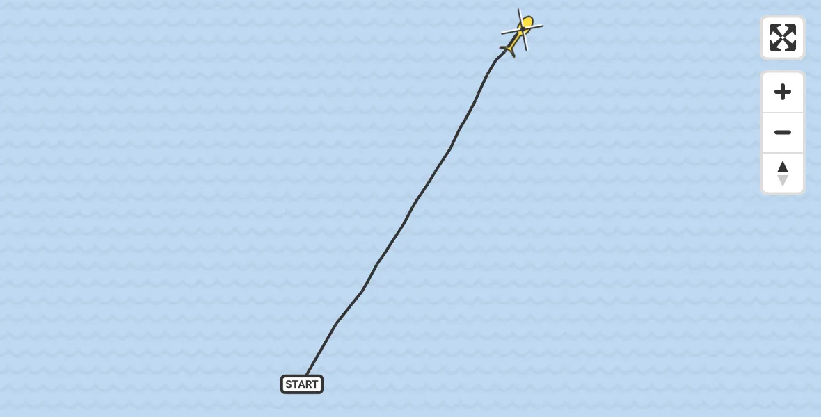 Routekaart van de vlucht: Kustwachthelikopter naar 