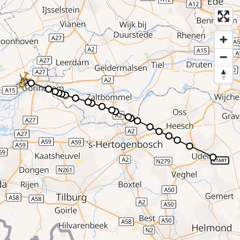 Lifeliner 3 naar Giessenburg, Zeelandsedijk | 14 maart 2025 7:38 ...