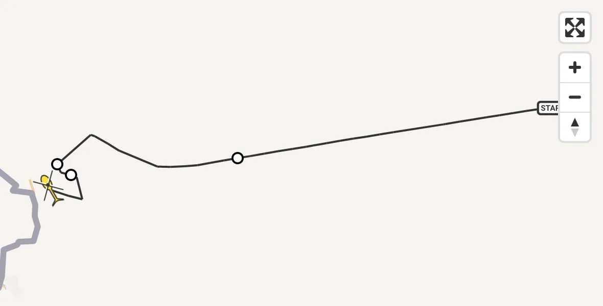 Routekaart van de vlucht: Politiehelikopter naar Vreden