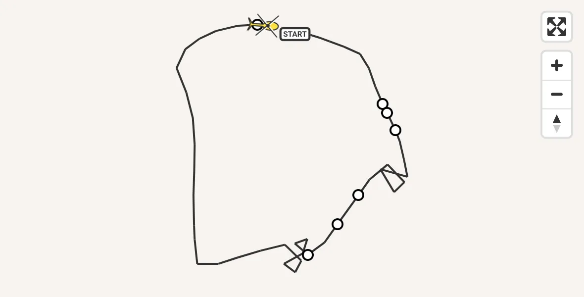 Routekaart van de vlucht: Traumahelikopter naar Sankt Augustin