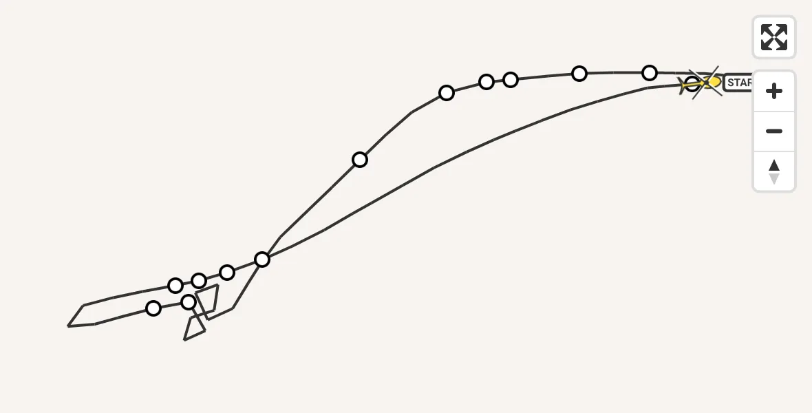 Routekaart van de vlucht: Traumahelikopter naar Sankt Augustin